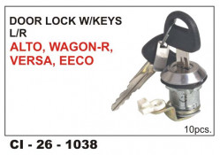 Car International Door Lock W/Key Wagon-R,  Alto Left  CI-1038L