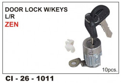 Car International Door Lock W/Key Zen Right  CI-1011R