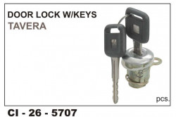 Car International Door Lock W/Keys Tavera Right  CI-5707R