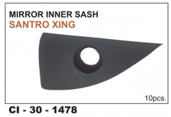 Car International Door Mirror Inner Sash Bracket Santro Xing (Left)  CI-1478L