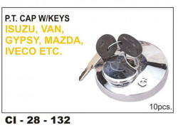 Car International Fuel Tank Cap Maruti Van, Gypsy, Isuzu, Mazda, Iveco W/Key CI-132