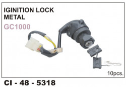 Car International Ignition Switch W/Keys Gc 1000 (Metal)  CI-5318