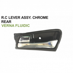 Car International Inner Door Handle / R C Lever Assembly Chrome Verna Fluidic Rear Right Ci-8171R