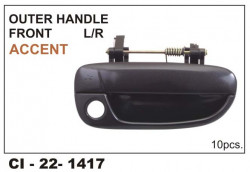 Car International Outer Door Handle Accent Front Left  CI-1417L