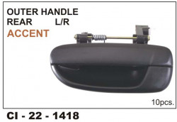 Car International Outer Door Handle Accent Rear Left  CI-1418L