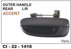 Car International Outer Door Handle Accent Rear Right  CI-1418R