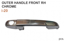 Car International Outer Door Handle I20 Front Left Chrome (Keyhole Type) CI-9071L