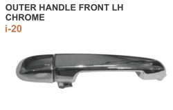 Car International Outer Door Handle I20 Front Right Chrome CI-9063R