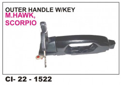 Car International Outer Door Handle Scorpio Mhawk W/Key Left  CI-1522L