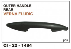 Car International Outer Door Handle Verna Fluidic.(Rear)Left  CI-1484L