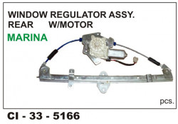 Car International Power Window Regulator W/Motor Indigo Marina Rear Left CI-5166L