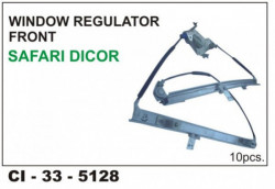 Car International Power Window Regulator With Motor Safari Dicor Front Left CI-337L