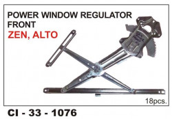 Car International Power Window Regulator Zen, Alto Front Left CI-1076L