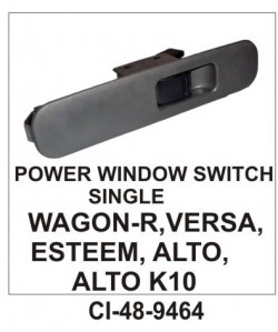 Car International Power Window Switch Alto, Alto K10, Wagon R, Versa, Eeco, Zen Estilo, Esteem (Single)  CI-9464