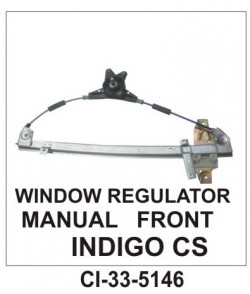 Car International Window Regulator (Manual) Assembly Indigo Cs Front Left CI-5146L