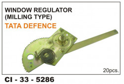 Car International Window Regulator Manual Defence Tata (Milling) LHS CI-5286L