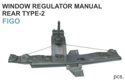 Car International Window Regulator (Manual) Figo Type 2 Rear Left CI-5621L