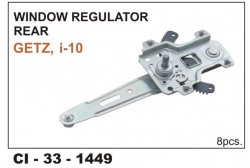 Car International Window Regulator (Manual) Getz, I10 Rear Left CI-1449L