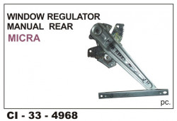 Car International Window Regulator (Manual) Micra Rear Left CI-4968L