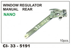 Car International Window Regulator (Manual) Tata Nano Rear Left CI-5191L