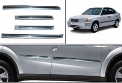 Car Original Side Beading Chrome - Accent / Accent CRDI