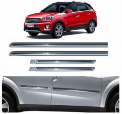 Car Original Side Door Beading Full Chrome - Creta