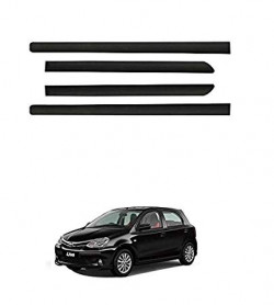 Car Original Side Door Beading Matt BLACK - Etios