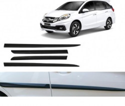 Car Original Side Door Beading Matt BLACK - Mobilio