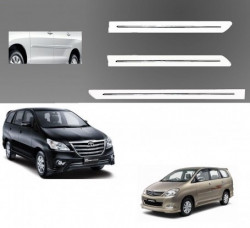 Car Original Side Door Beading Matt White Chrome Lining – Innova Type 3 /4