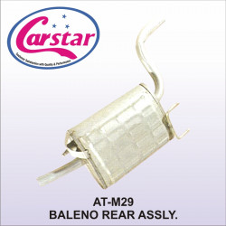 Carstar Silencer Assembly Baleno Rear 