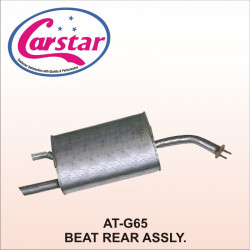 Carstar Silencer Assembly Beat Rear 