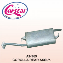 Carstar Silencer Assembly Corolla Rear 