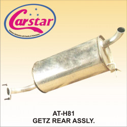 Carstar Silencer Assembly Getz Rear