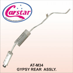 Carstar Silencer Assembly Gypsy Rear  