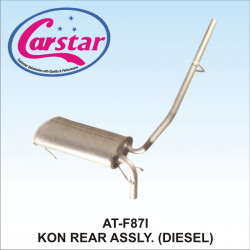 Carstar Silencer Assembly Ikon Rear (Diesel)