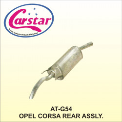 Carstar Silencer Assembly Opel Corsa Rear 