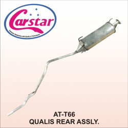 Carstar Silencer Assembly Qualis Rear 