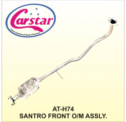 Carstar Silencer Assembly Santro Front Old Model 