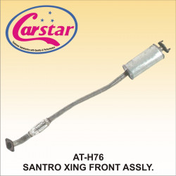 Carstar Silencer Assembly Santro Xing Front 