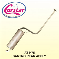 Carstar Silencer Assembly Santro Xing Rear 