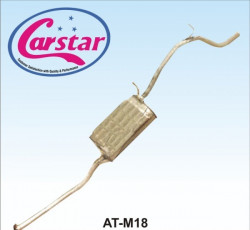 Carstar Silencer Assembly Zen Estilo Rear