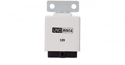 Dual Head Lamp Relay-12V/30A ,8 Pin (Mico Type)- With Bracket-W/O Wire Universal (Minda)