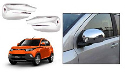 EPE Side Door Mirror Cover Chrome (Set of 2) - KUV100