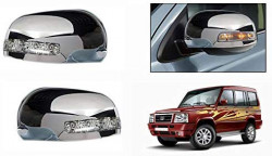 EPE Side Door Mirror Cover Chrome with Blinker Indicator (Set of 2) - Sumo Victa / Sumo Gold