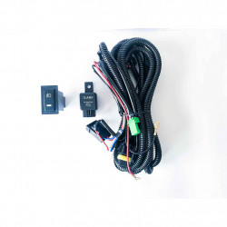 Fog Lamp Wiring Kit With Switch and Relay Universal for All Cars