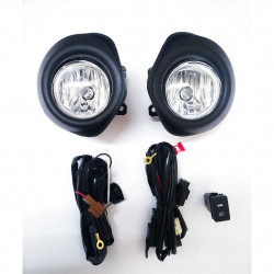 Globex Fog Light Lamp Assembly Honda WRV (With Bulb, Wiring Kit, Bezel) 