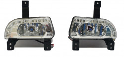 Globex Fog Light Lamp Assembly Scorpio mHawk / Scorpio Type 3 (All S Variants) (With DRL & Bulb) 