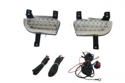 Globex Fog Light Lamp Assembly Scorpio mHawk / Type 3 (All S Variants) (With Switch & Wiring Kit)