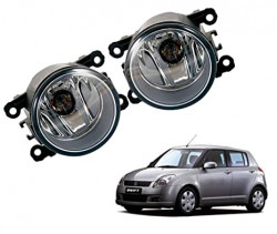 Globex Fog Light Lamp Swift Type 2 /Wagon R Type 4 /Ford Fiesta / Logan / Duster (O.E) (With Bulb)