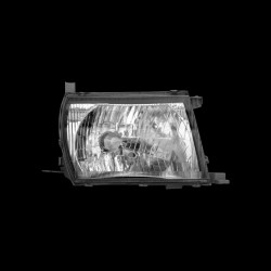 Indolite Head Light Lamp Assembly Qualis Type 2 Right 